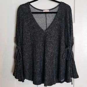 Maronie bell sleeve sweater